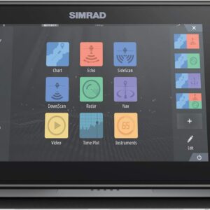 Simrad NSS Evo3S 9", 12" and 16" Multifunction Fish Finder Chartplotter with Preloaded C-MAP US Enhanced Charts