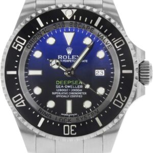 Rolex Deepsea Deep Blue Dial Sea-Dweller Men's Luxury Watch 116660