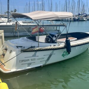 OceanRox.com Boats & Yachts rentals - sustainable and eco-friendly hybrid power yacht option.